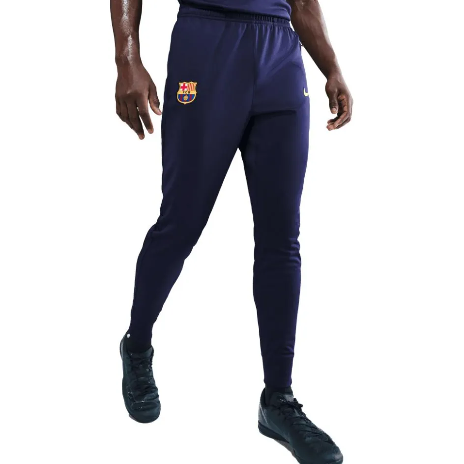Nike Voetbalkleding*FC Barcelona Strike trainingsbroek heren purple imperial purple midwest gold