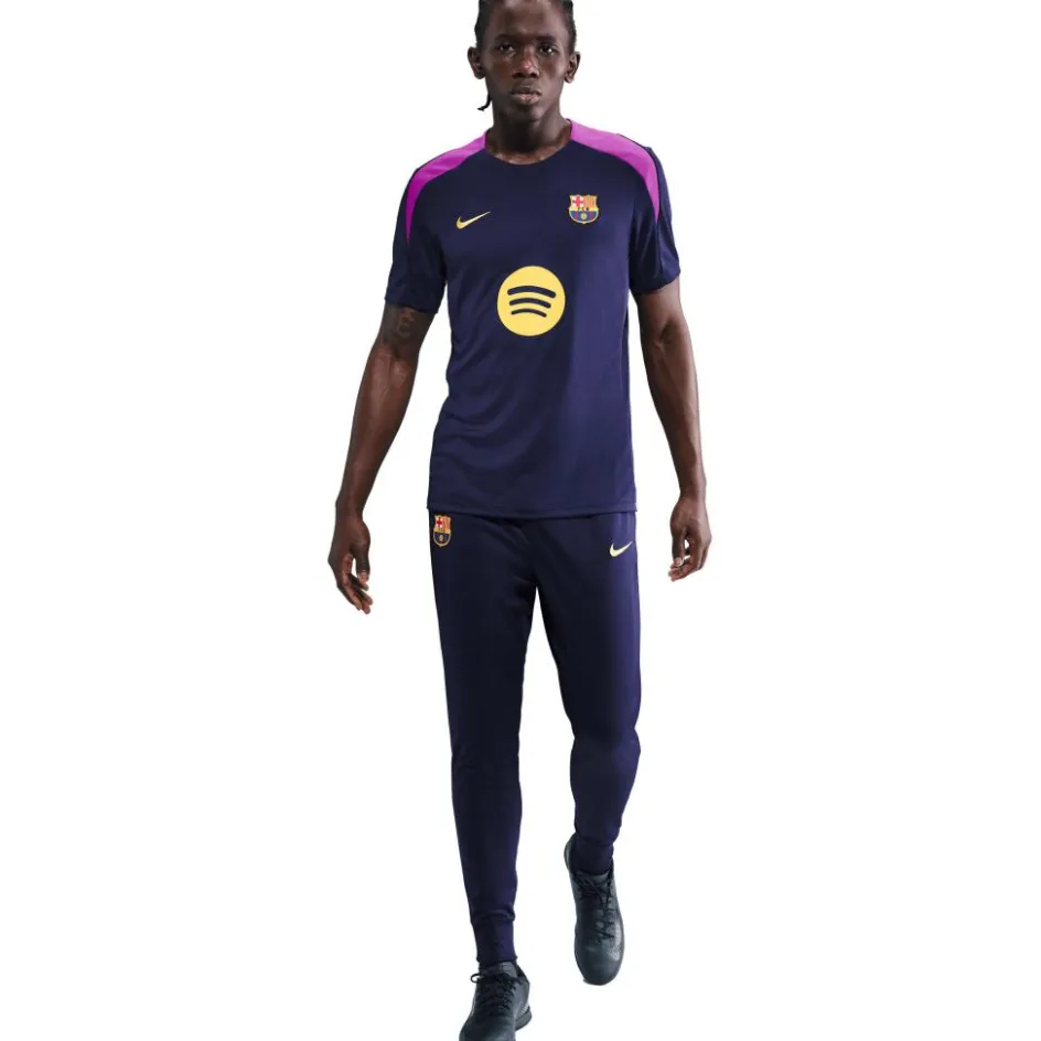 Nike Voetbalkleding*FC Barcelona Strike trainingsbroek heren purple imperial purple midwest gold