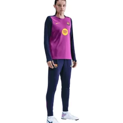 Nike Voetbalkleding*FC Barcelona Strike trainingsshirt dames purple vivid purple midwest gold