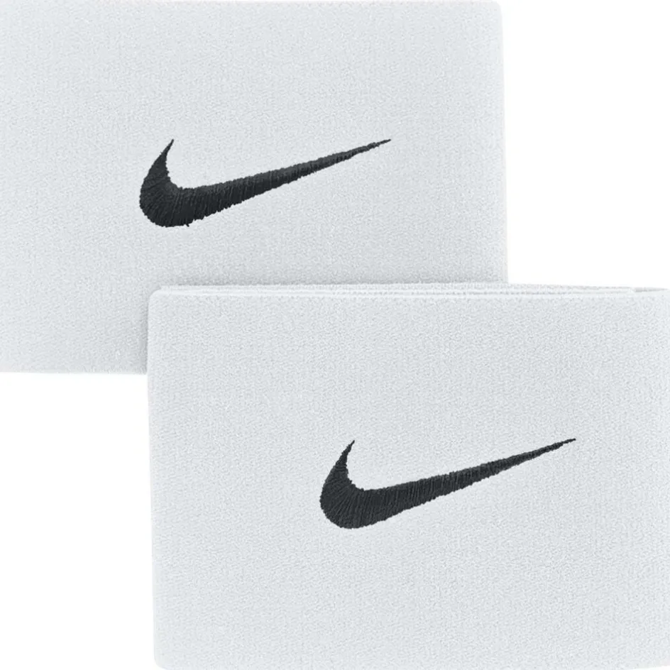 Nike Scheenbeschermers Voetbal*Guard Stay II scheenbeschermer bandjes white black