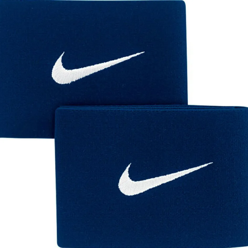 Nike Scheenbeschermers Voetbal*Guard Stay II scheenbeschermer bandjes navy wit