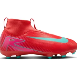 Nike Voetbalschoenen*Mercurial Superfly 10 Academy FG AG voetbalschoenen junior ember glow aurora green