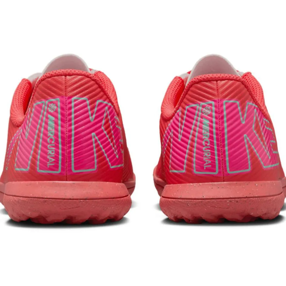 Nike Voetbalschoenen*Mercurial Vapor 16 Club TF voetbalschoenen junior ember glow aurora green