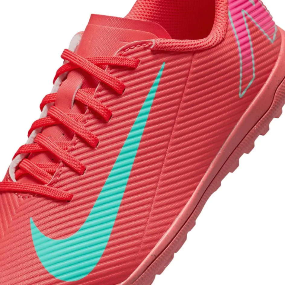 Nike Voetbalschoenen*Mercurial Vapor 16 Club TF voetbalschoenen junior ember glow aurora green