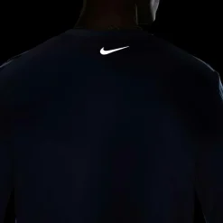 Nike Hardloopkleding*Miler Flash Dri-FIT hardloopshirt heren court  blue reflective silver