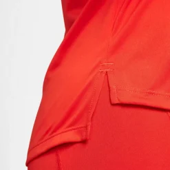 Nike Hardloopkleding*One Dri-FIT Swoosh hardloopshirt dames red