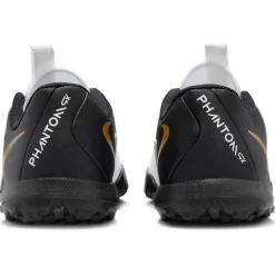 Nike Voetbalschoenen*Phantom GX II Academy voetbalschoenen junior white metallic gold coin black
