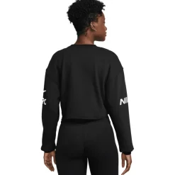 Nike Sportshirt*Pro LS shirt dames black white white