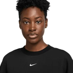 Nike Sportshirt*Pro LS shirt dames black white white