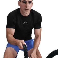 Nike Sportshirt*Pro shirt heren black white