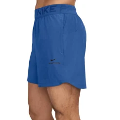 Nike Sportbroek*Pro short heren comet blue black