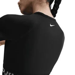 Nike Sportshirt*Pro SS shirt dames black white white