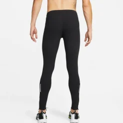 Nike Hardloopkleding*Repel Challenger hardloopbroek heren black  silver