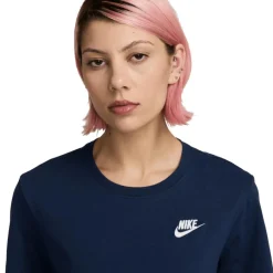 Nike Sportshirt*Sportswear Club Essentials shirt dames midnight navy