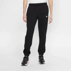 Nike Broeken*Sportswear Club Fleece joggingbroek heren zwart wit