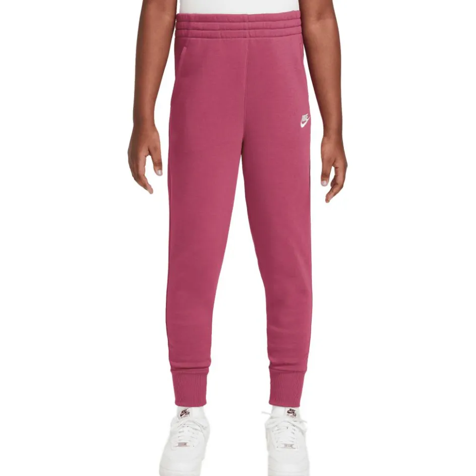 Nike Sportbroek*Sportswear Club Fleece joggingbroek junior sweet beet