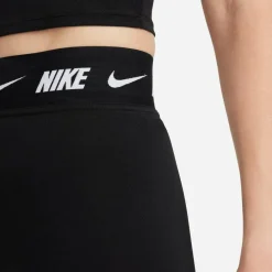 Nike Sportbroek*Sportswear Club sportlegging dames black white