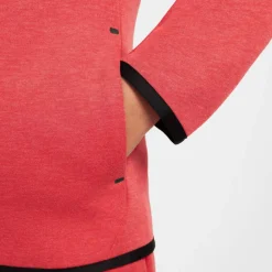 Nike Truien & Vesten*Sportswear Tech Fleece vest junior light university red heather black