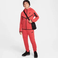 Nike Truien & Vesten*Sportswear Tech Fleece vest junior light university red heather black