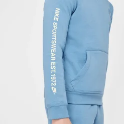 Nike Truien & Vesten*Standard Issue hoodie junior aegean storm