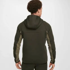 Nike Truien & Vesten*Tech Fleece Windrunner vest heren sequoia medium olive black