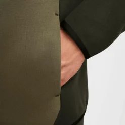 Nike Truien & Vesten*Tech Fleece Windrunner vest heren sequoia medium olive black