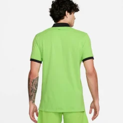 Nike Tenniskleding*The Rafa tennispolo heren action green light  lemon twist