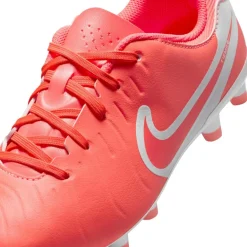 Nike Voetbalschoenen*Tiempo Legend 10 Academy FG AG voetbalschoenen junior hot lava white