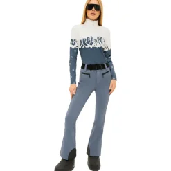 NIKKIE Skibroeken|Wintersport*Gracy skibroek dames dusty blue