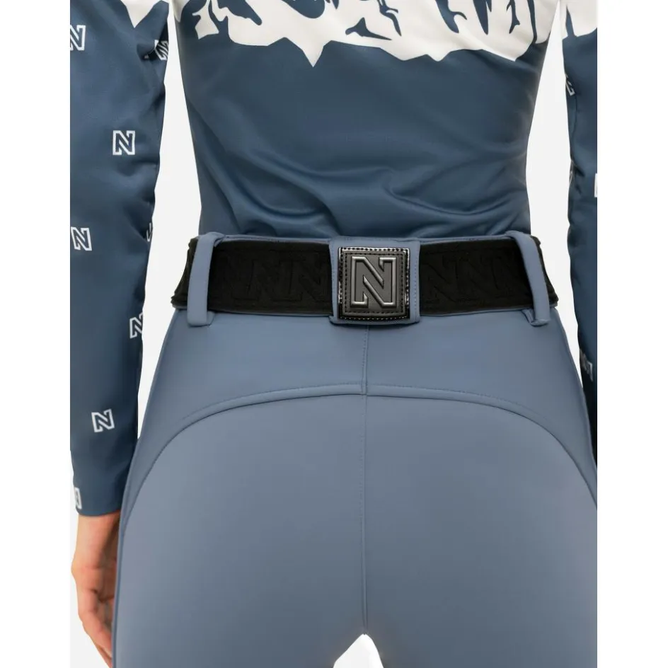 NIKKIE Skibroeken|Wintersport*Gracy skibroek dames dusty blue