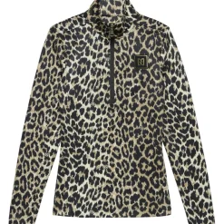 NIKKIE Skipullies|Wintersport*Nantes Leopard skipully dames hummus