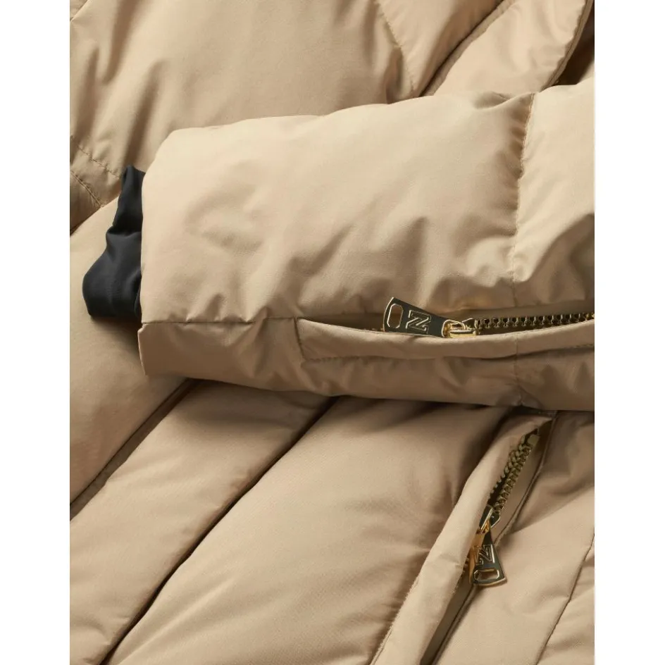 NIKKIE Ski Jassen|Wintersport*Nasher winterjas dames hummus