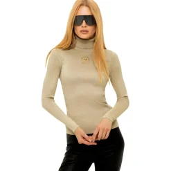 NIKKIE Ski Truien|Wintersport*Noroton Shiny sweater dames gold