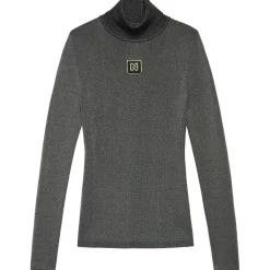 NIKKIE Ski Truien|Wintersport*Noroton Shiny sweater dames black