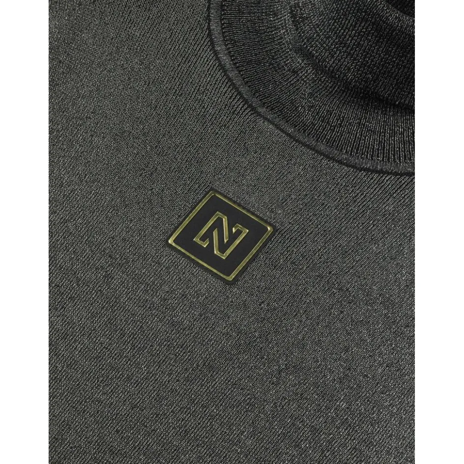 NIKKIE Ski Truien|Wintersport*Noroton Shiny sweater dames black