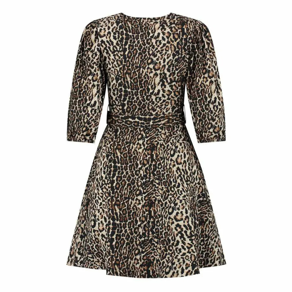 NIKKIE Jurkjes & Rokjes*Rachel Structure jurk dames dust black