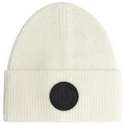 NIKKIE Mutsen|Wintersport*Round Patch muts dames star white