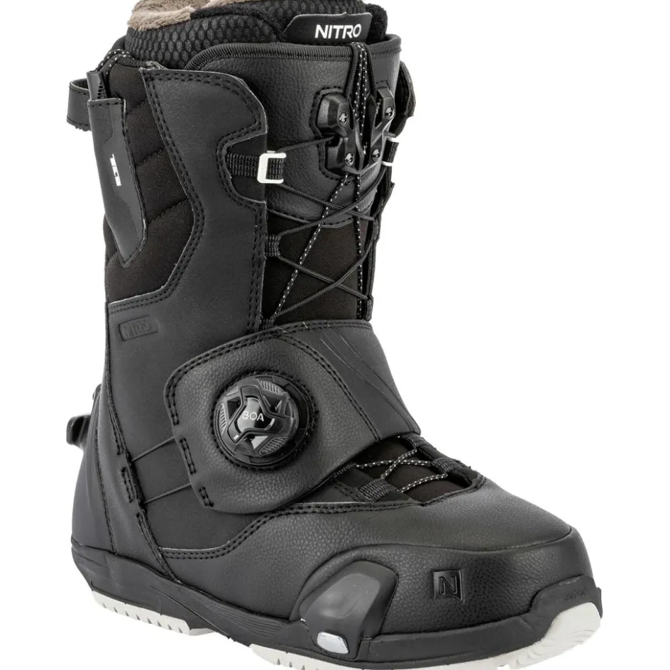 Nitro Snowboardschoenen|Wintersport*Cave Step On TLS snowboardschoenen dames black
