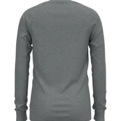 ODLO Thermokleding|Wintersport*Natural 100 Merino Warm LS thermoshirt junior grey melange