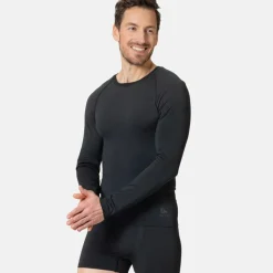 ODLO Thermokleding|Wintersport*Performance Light Eco LS thermoshirt heren black