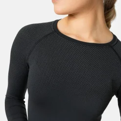 ODLO Thermokleding|Wintersport*Performance Light Eco thermoshirt dames black