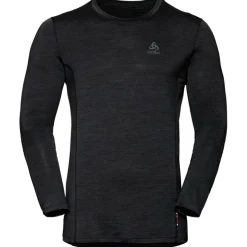 ODLO Thermokleding|Wintersport*Performance Wool Light LS thermoshirt heren black