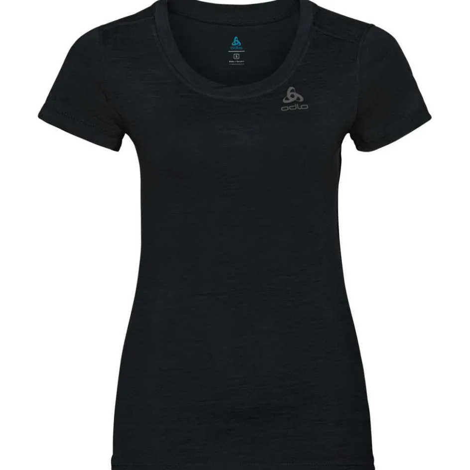 ODLO Thermokleding|Wintersport*Performance Wool Light SS thermoshirt dames black