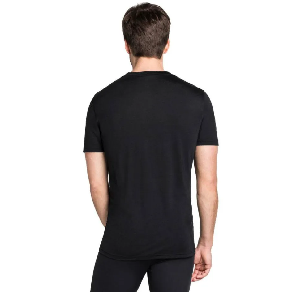ODLO Thermokleding|Wintersport*Performance Wool Light SS thermoshirt heren black
