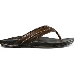 Olukai Slippers*Mea Ola slippers heren dark java