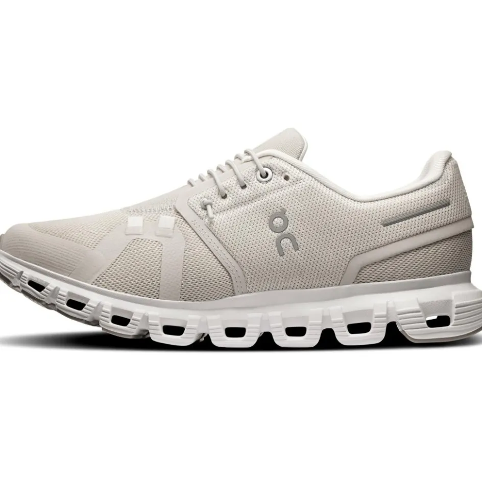 On Hardloopschoenen*Cloud 6 hardloopschoenen dames pearl white