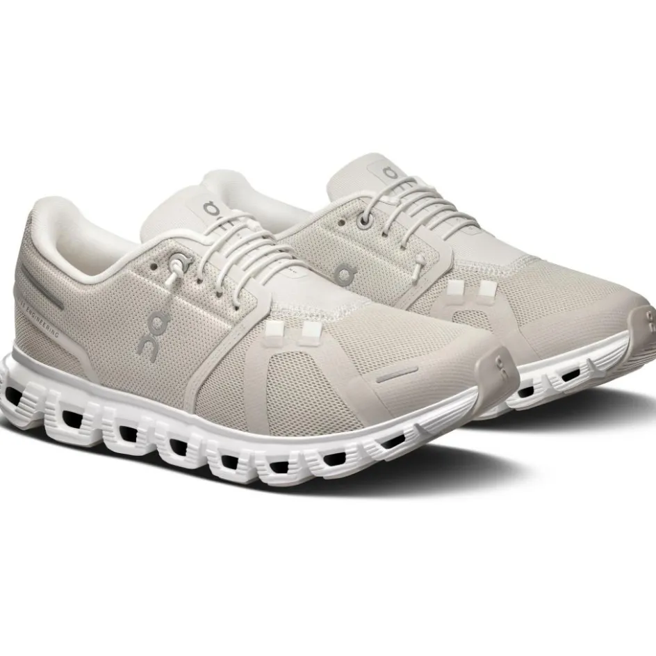 On Hardloopschoenen*Cloud 6 hardloopschoenen dames pearl white