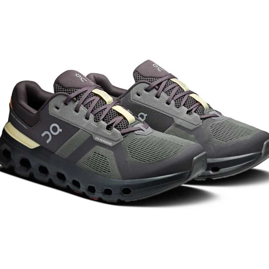 On Hardloopschoenen*Cloudrunner 2 hardloopschoenen heren rock tangerine