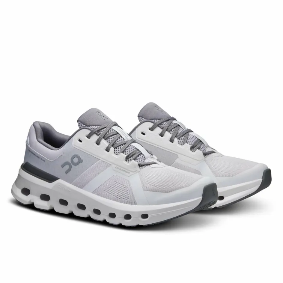 On Hardloopschoenen*Cloudrunner 2 hardloopschoenen heren frost white