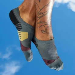 On Hardloopkleding*Low hardloopsokken heren shadow mulberry